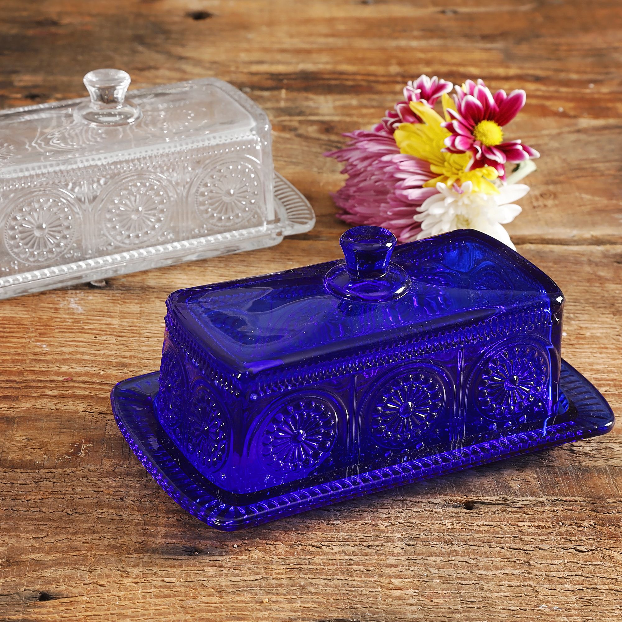pioneer woman butter dish