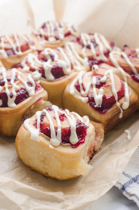 Sourdough Cranberry Orange Rolls