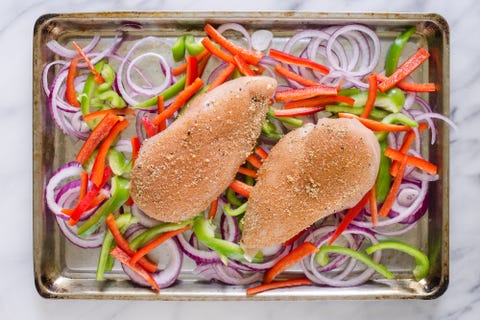 Sheet Pan Chicken Fajitas