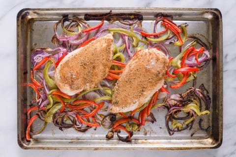 Sheet Pan Chicken Fajitas