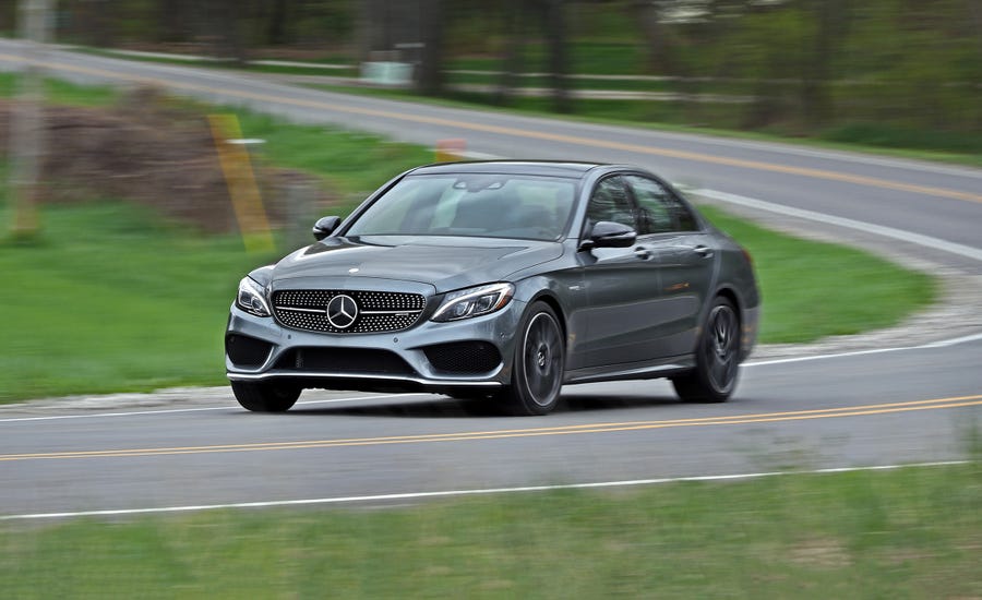 2017 Mercedes Amg C43 Sedan Test Review Car And Driver 2017 Mercedes Amg C43 Sedan