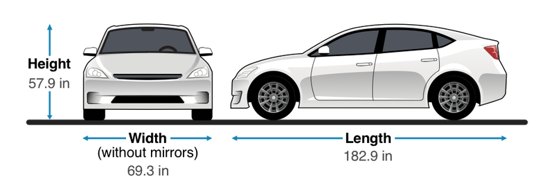 2017 Toyota Prius Prime Exterior Review Car And Driver Exterior Dimensions