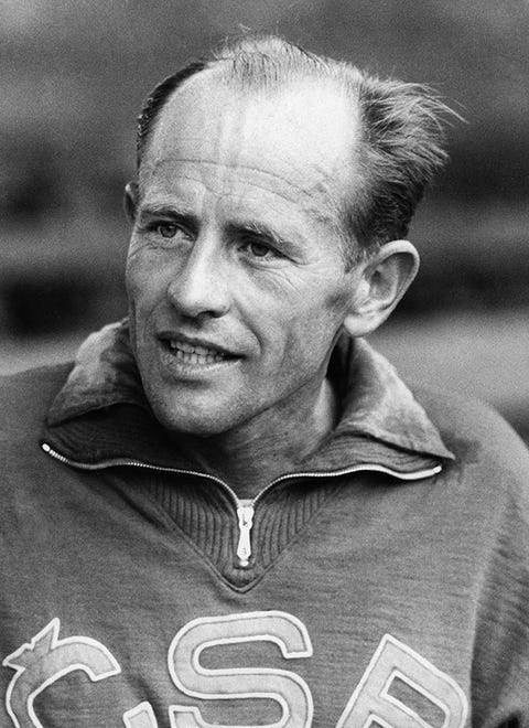 Emil Zátopek: The man who changed running