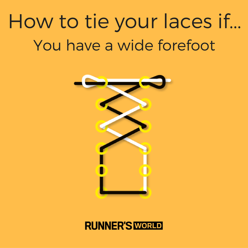 runners tie laces