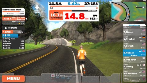 aanbidden Durf server Tried and tested: a review of Zwift running, the virtual trainer app