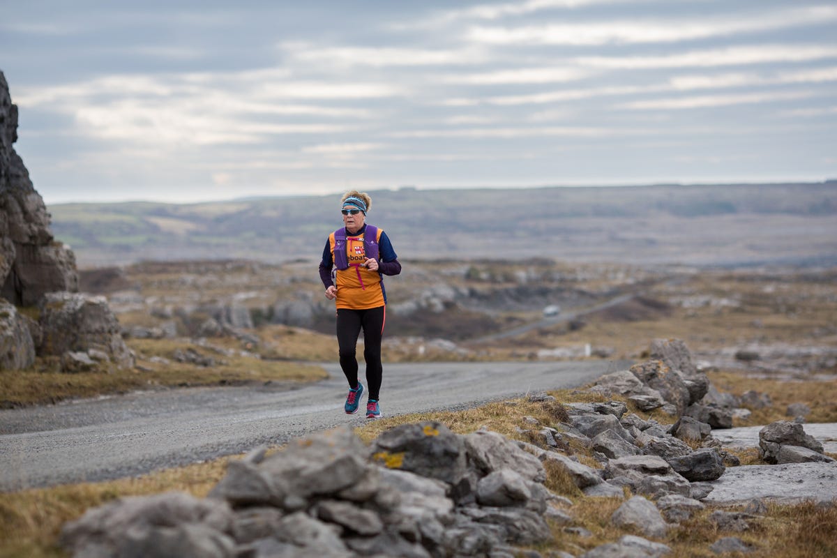 I'm a runner 65 year old Mary Hickey ran the coast of Ireland to raise