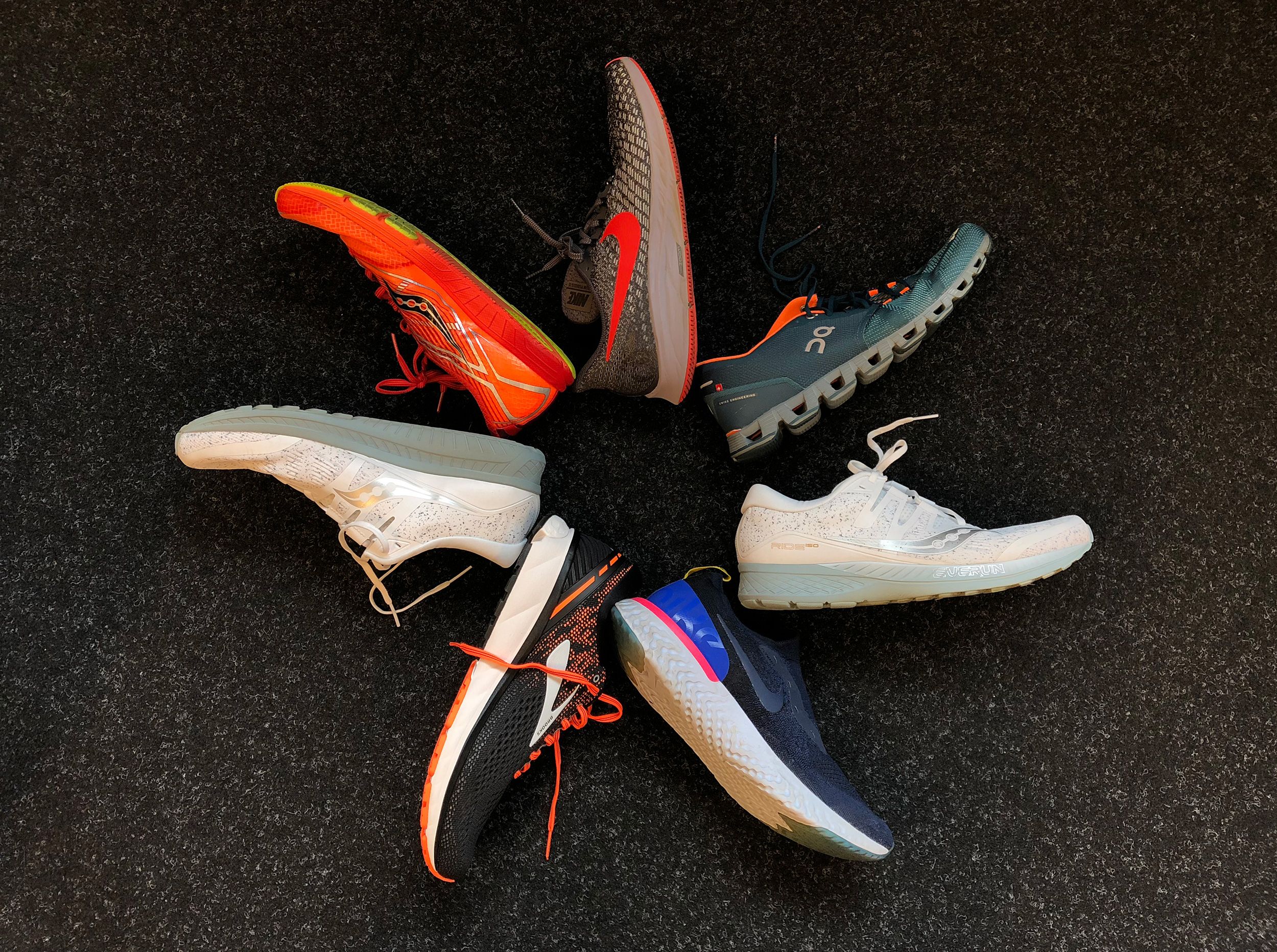 choosing a running shoe