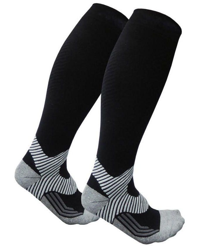 quanjucheer 1Pcs Unisex Calf Compression Sleeve Socks,Men Support Brace for Running Training Exercise
