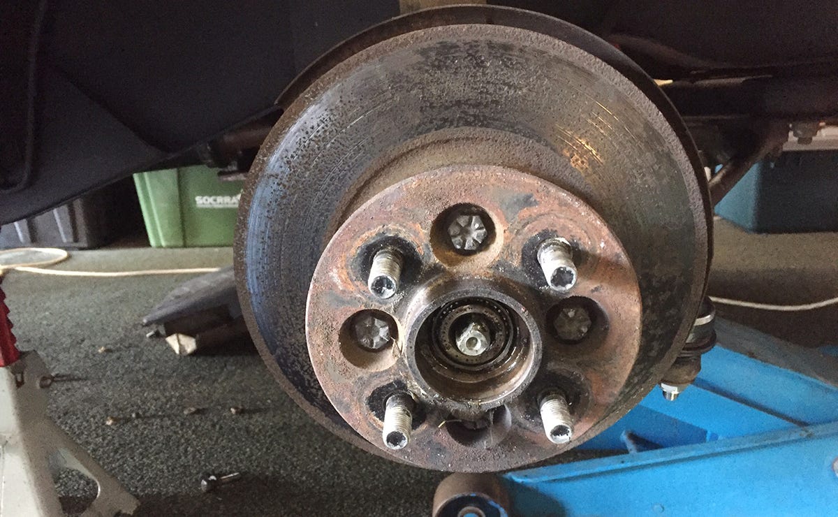 Project TR7 part 7: A complete brake job