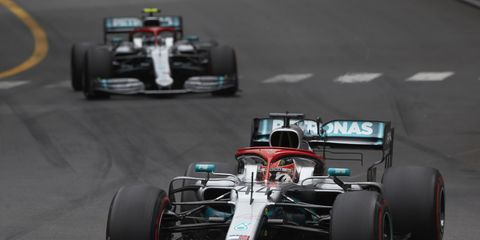 Lewis Hamilton was behind Valtteri Bottas in French Grand Prix but only circumstantially.