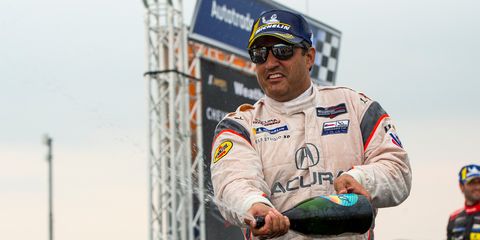 Juan Pablo Montoya is second in the IMSA driver standings in the DPi class.
