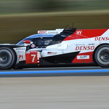 Toyota Gazoo Racing claimed the top two qualifying sports for Saturday's 24 Hours of Le Mans.