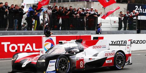 Toyota Gazoo Racing finished 1-2 at Le Mans.

