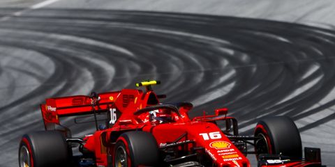 The pole is the first for Ferrari in Austria since 2003.
