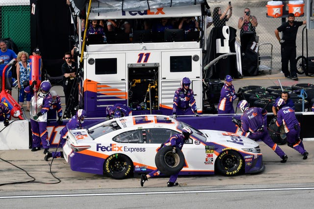 The Penalty Is Dramatic Denny Hamlin Criticizes NASCAR s