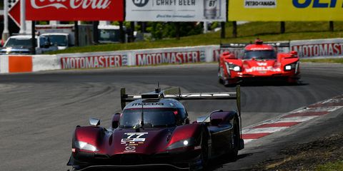 The No. 77 Mazda had the field covered at Canadian Tire Motorsport Park on Sunday.
