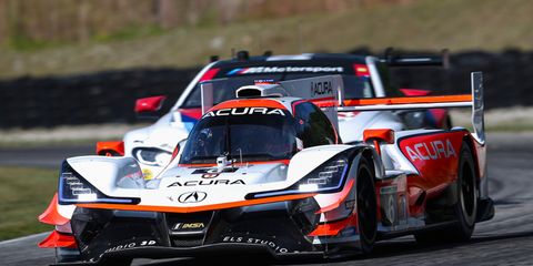 Dane Cameron put the Acura DPi on the pole for Sunday's race at Road America.
