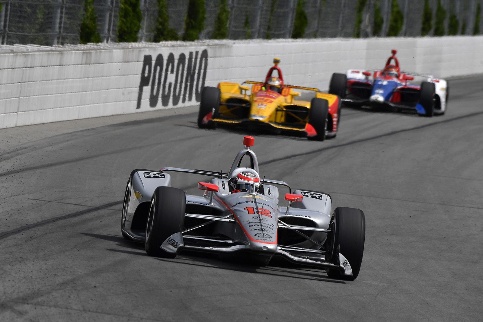 Indycar Pocono Race Results Will Power Wins Rain Shortened Abc Supply 500