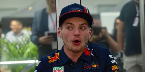 When it comes to vegan vs. burgers, Max Verstappen says, "To each his own."
