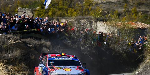 The win was Thierry Neuville's&nbsp;third of the season.
