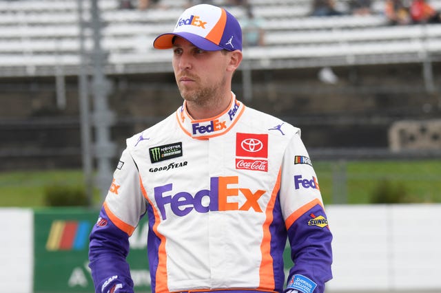 Denny Hamlin Racing For Nascar Championship With A Torn Labrum