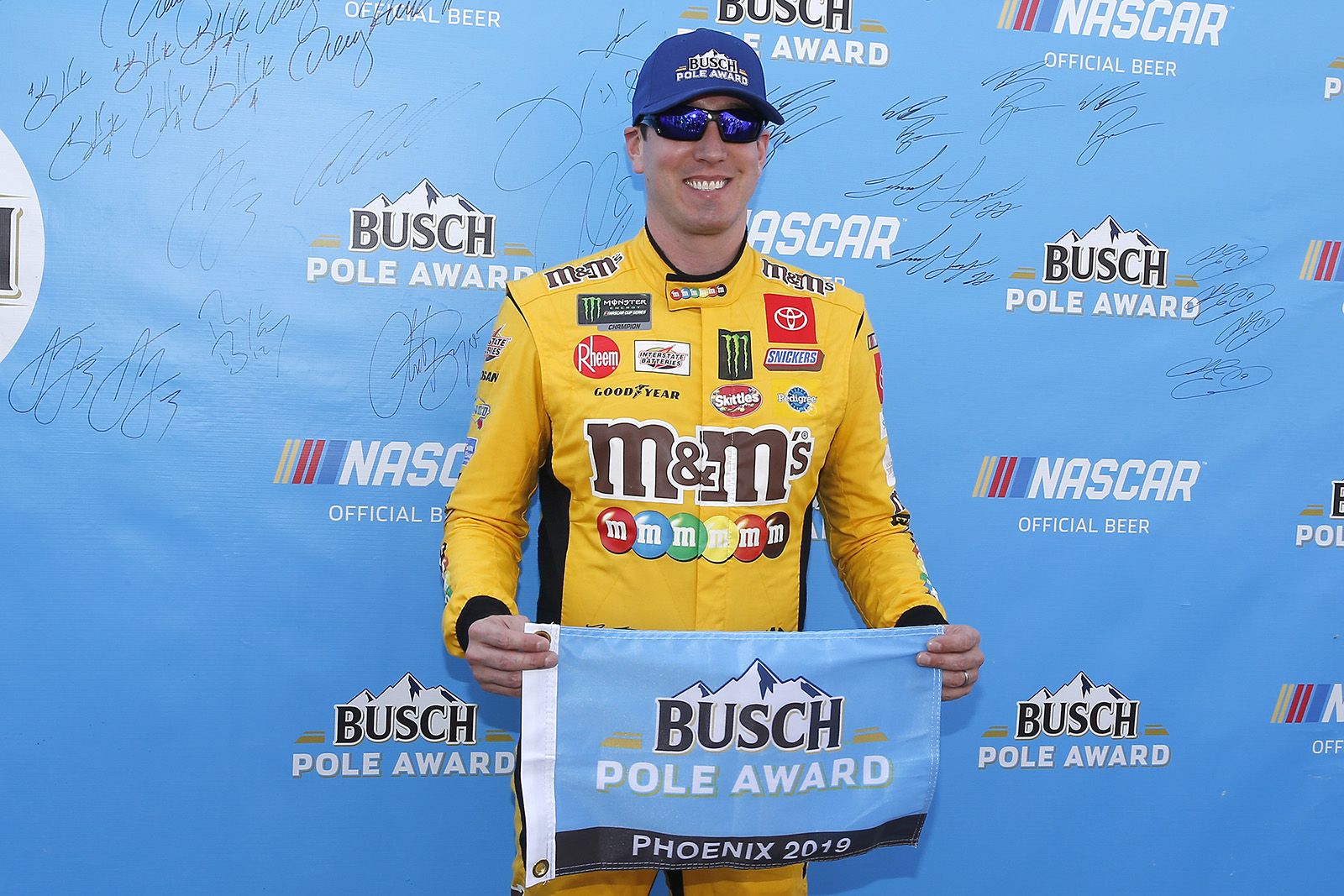 Die Pole für Kyle Busch ist seine erste in dieser Saison und die 32. seiner Karriere.