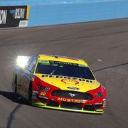 Joey Logano couldn't immediately explain why the handling of his dominant car went away at the halfway point at Phoenix.
