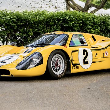 This 1967 Ford GT40 MKIV that raced in Le Mans is still driven by its owner, who had put over 50,000 miles on it on roads around NYC.
