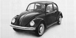 Land vehicle, Vehicle, Car, Motor vehicle, Classic car, Volkswagen beetle, Classic, Sedan, Automotive design, Coupé, 