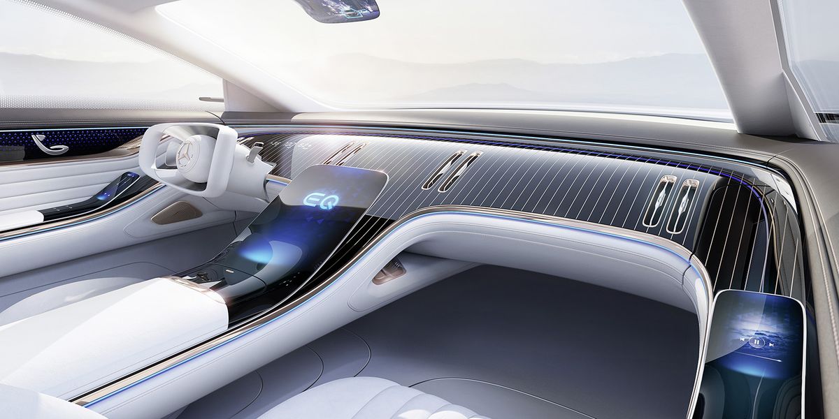The Mercedes-Benz EQ interior is everything great about concept cars