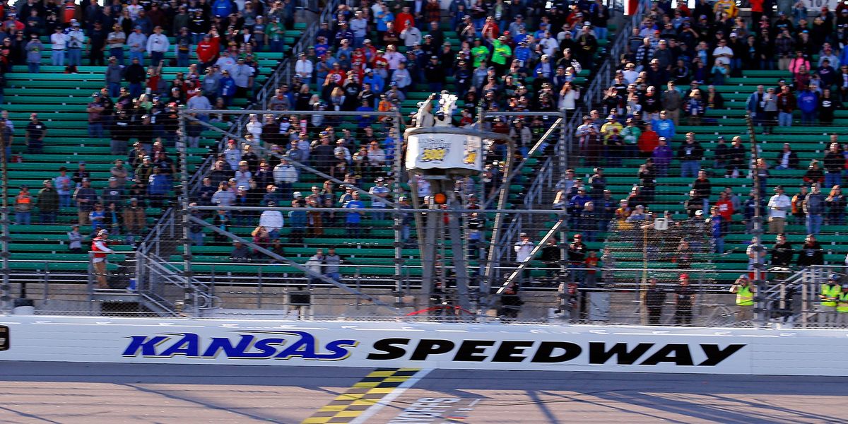 NASCAR Kansas race results Brandon Jones wins first career Xfinity race