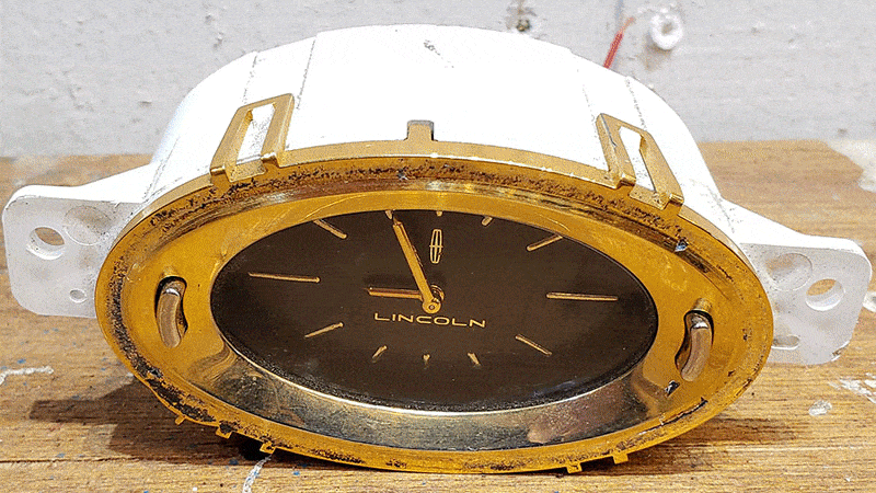 cartier clock lincoln