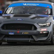 Austin Cindric and Seb Priaulx paired up this weekend in Multimatic Motorsports’ No. 15 Ford Mustang GT4 entry
