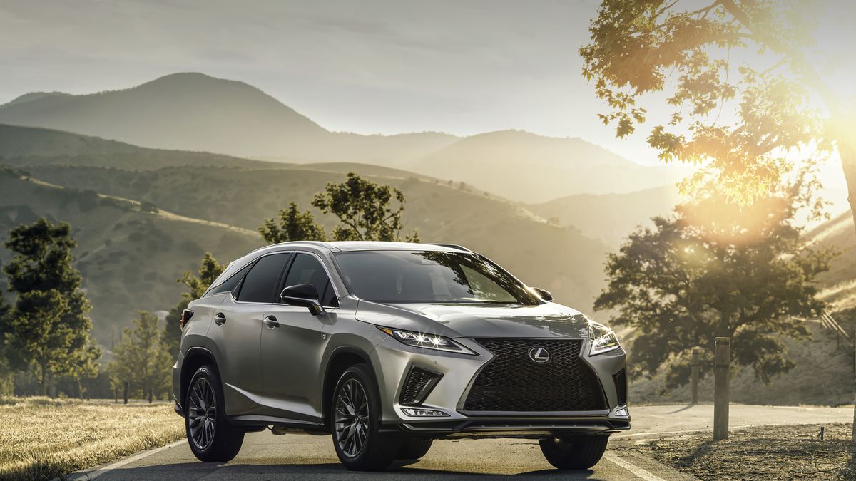 2020 Lexus RX and RXL models get more electronics, slightly