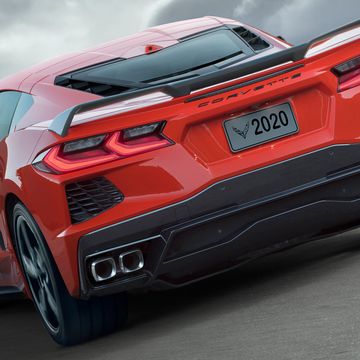 The 2020 Chevy Corvette Stingray tops <em>C&amp;D's</em> 10Best list.
