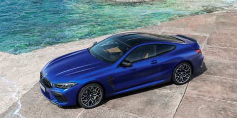 The 2020 BMW M8 gets to 60 mph in 3.1 seconds.
