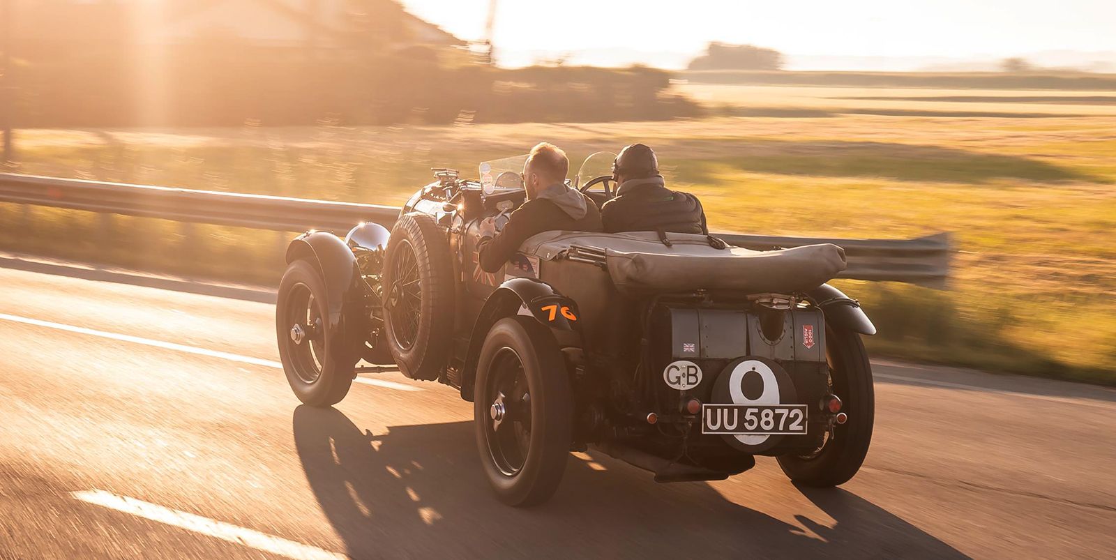 bentley has regularly exercised the car that it owns, setting it loose in the modern mille miglia
