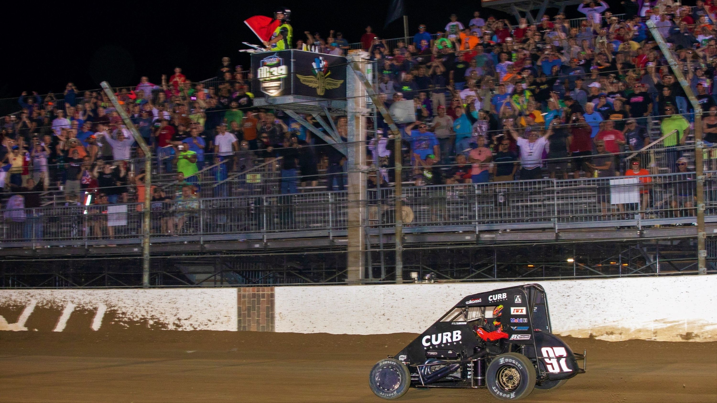 Kyle Larson Prevails On Night 1 Of USAC Dirt Midget Event At The ...