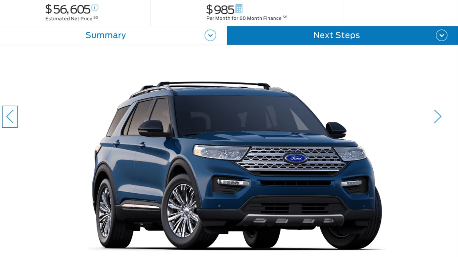 We Build The Perfect Explorer Using The Online Configurator Tool