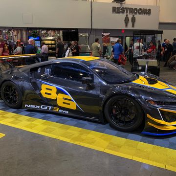The Acura NSX GT3&nbsp;Evo is an updated version of the championship-winning GT3 car.
