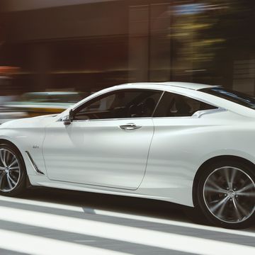 But can he make this Infiniti Q60 look better? Because it's gorgeous.