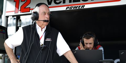 Roger Penske will step down as a race team strategist to avoid a conflict of interest as the owner of the IndyCar Series.
