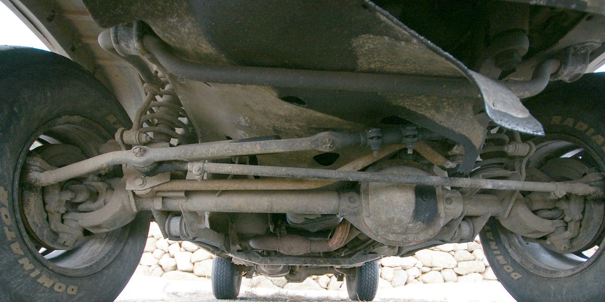 The death wobble is a problem that happens to some solid-axle vehicles,  usually when a suspension part is worn out