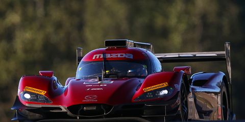 The Mazda Multimatic <span>RT24-P was handed a 20 kg weight increase prior to the Road America event.</span>
