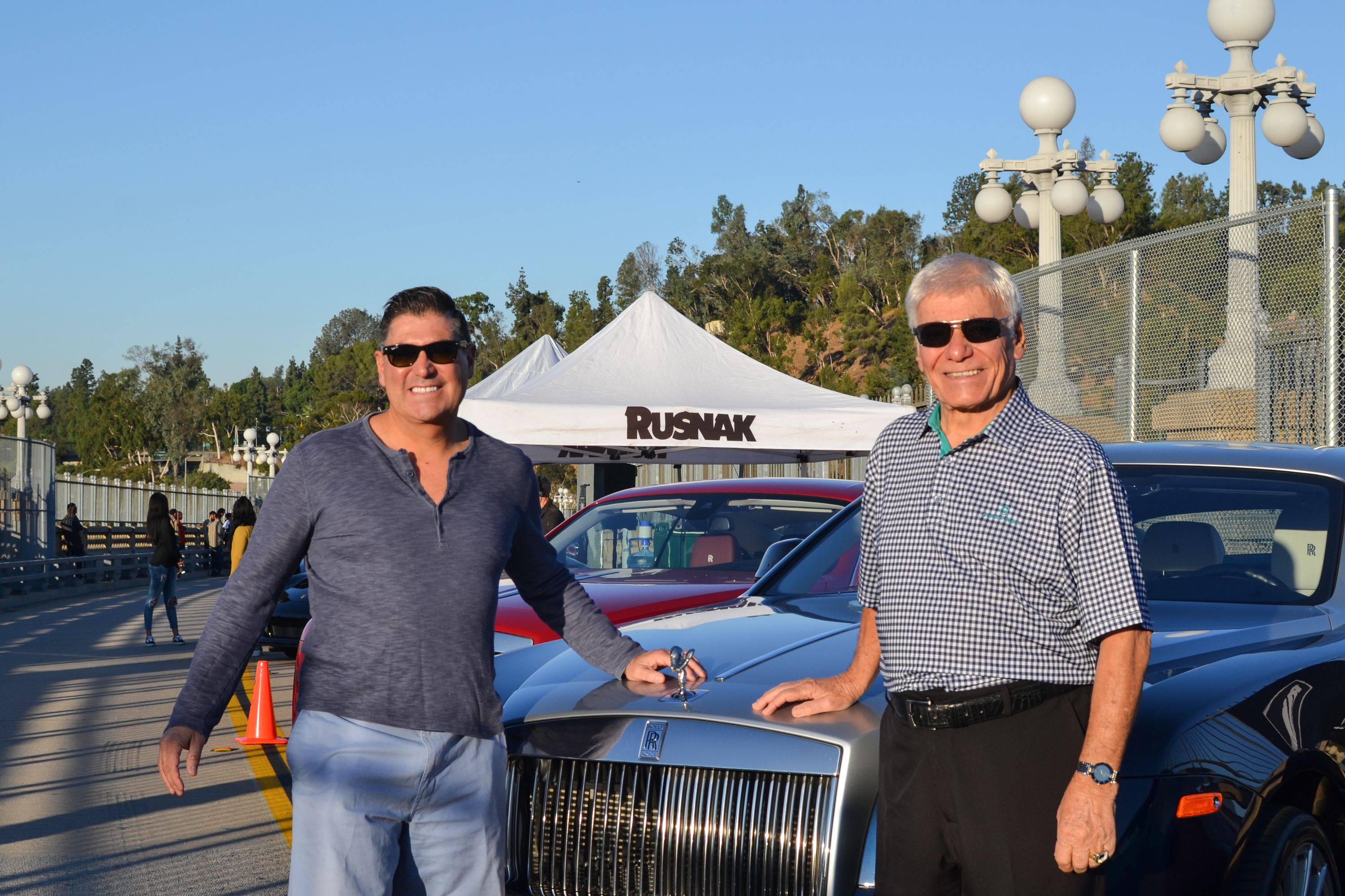 Morning Octane supercar show takes over Colorado Street Bridge in Pasadena