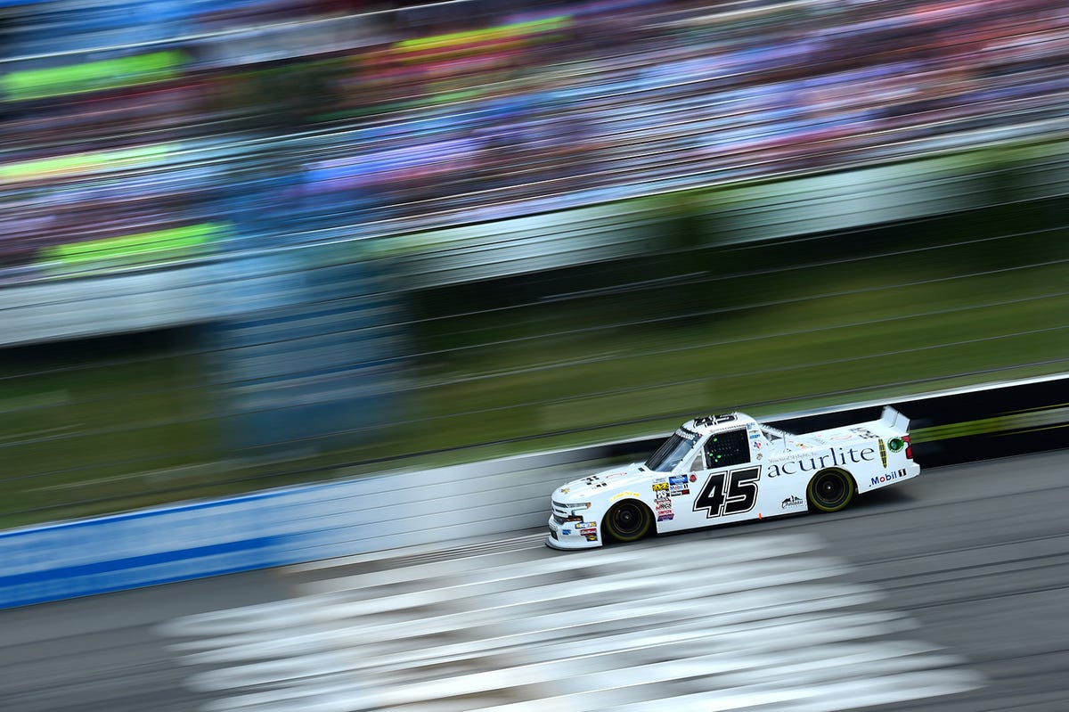 NASCAR Pocono Truck race results Ross Chastain cruises to third victory