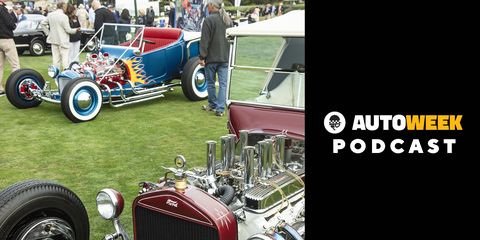 The "Cover Car" class at Pebble Beach was one of Wesley's favorite parts of the Concours d'Elegance.
