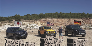 A Spanish YouTube channel, Diariomotor, hit the trails with a Jeep Wrangler, Toyota Land Cruiser and Mercedes-Benz G 350d to see which off-road machine is the current king.&nbsp;
