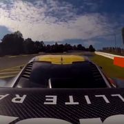 The Corvette C8.R takes to the road course at Road Atlanta.

