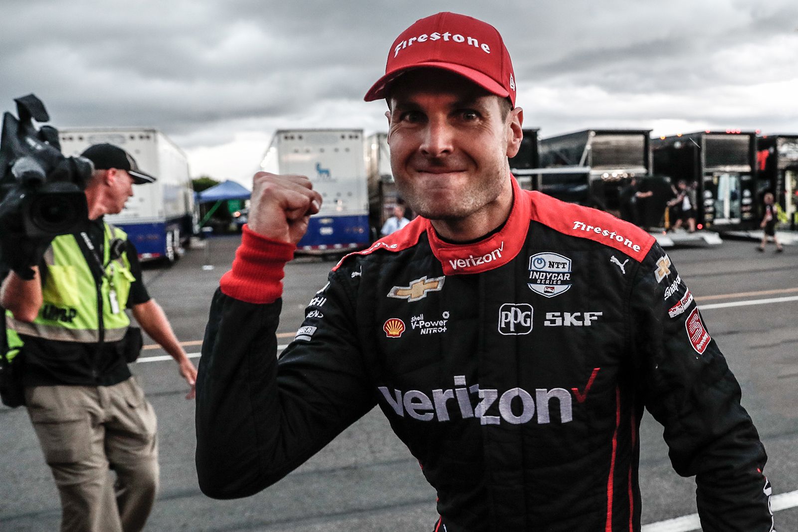 IndyCar Pocono race results Will Power wins rainshortened ABC Supply 500